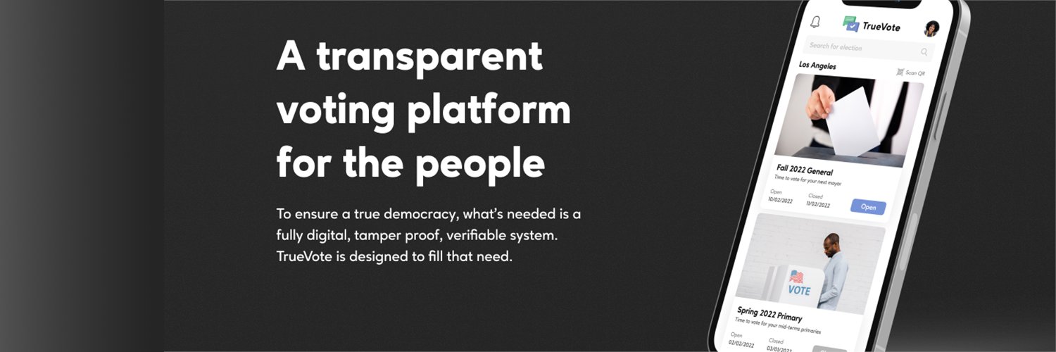 TrueVote's banner