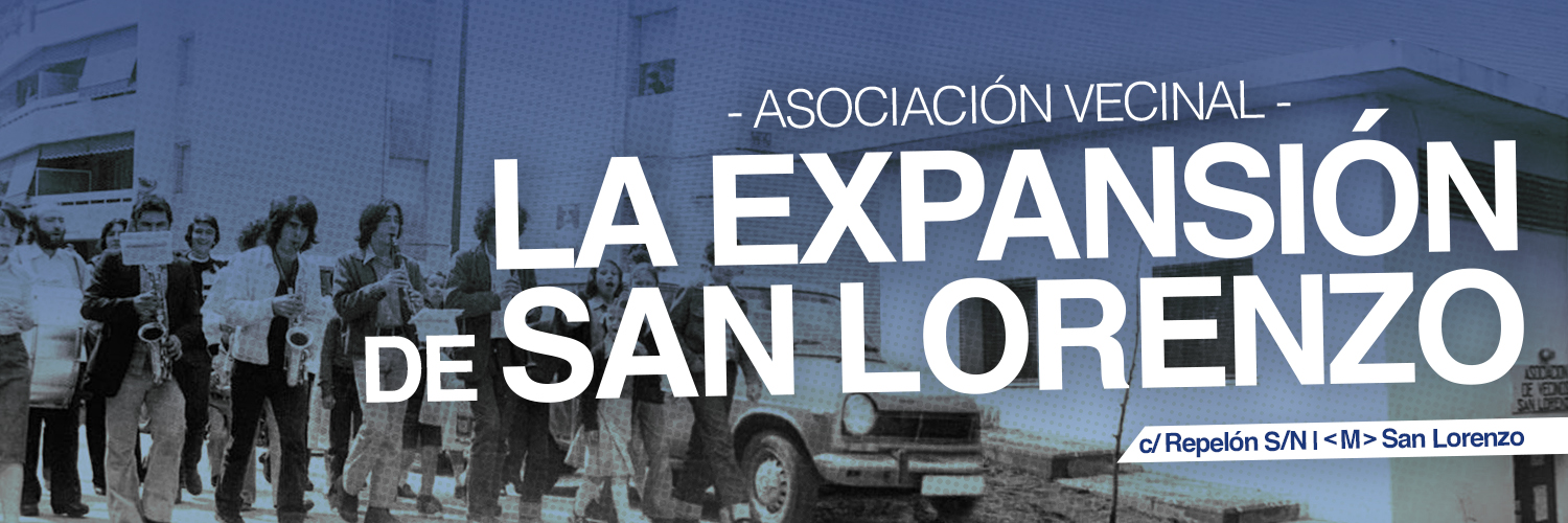 Asociación Vecinal de San Lorenzo's banner