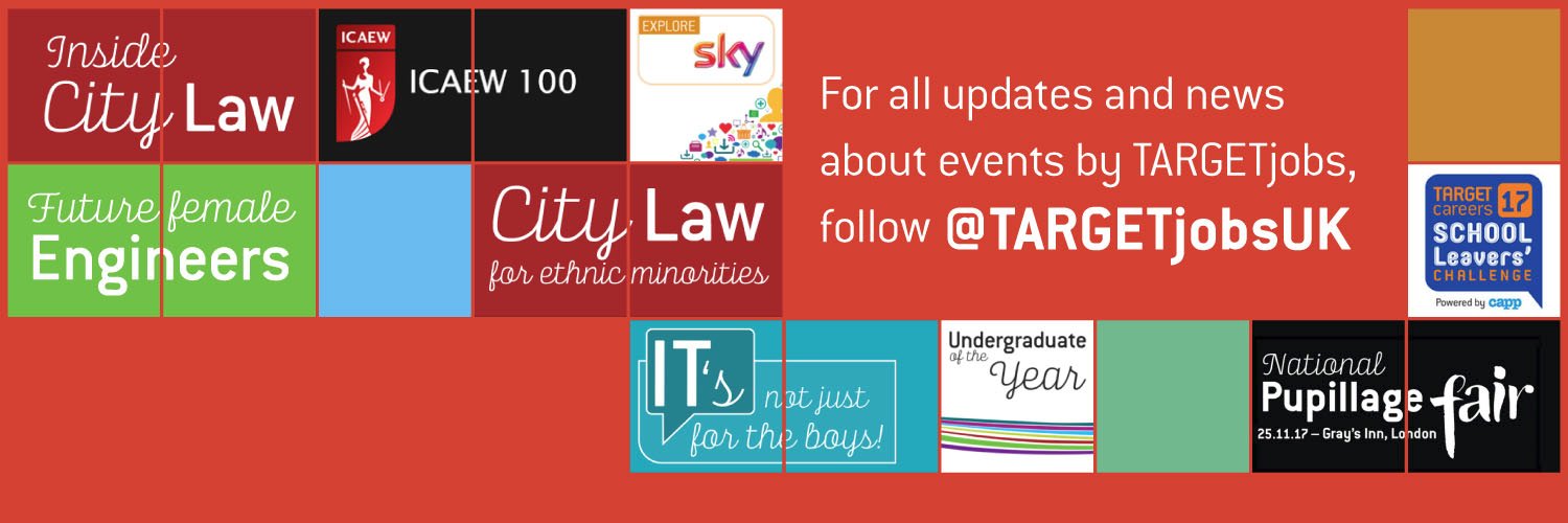 TARGETjobs Events banner