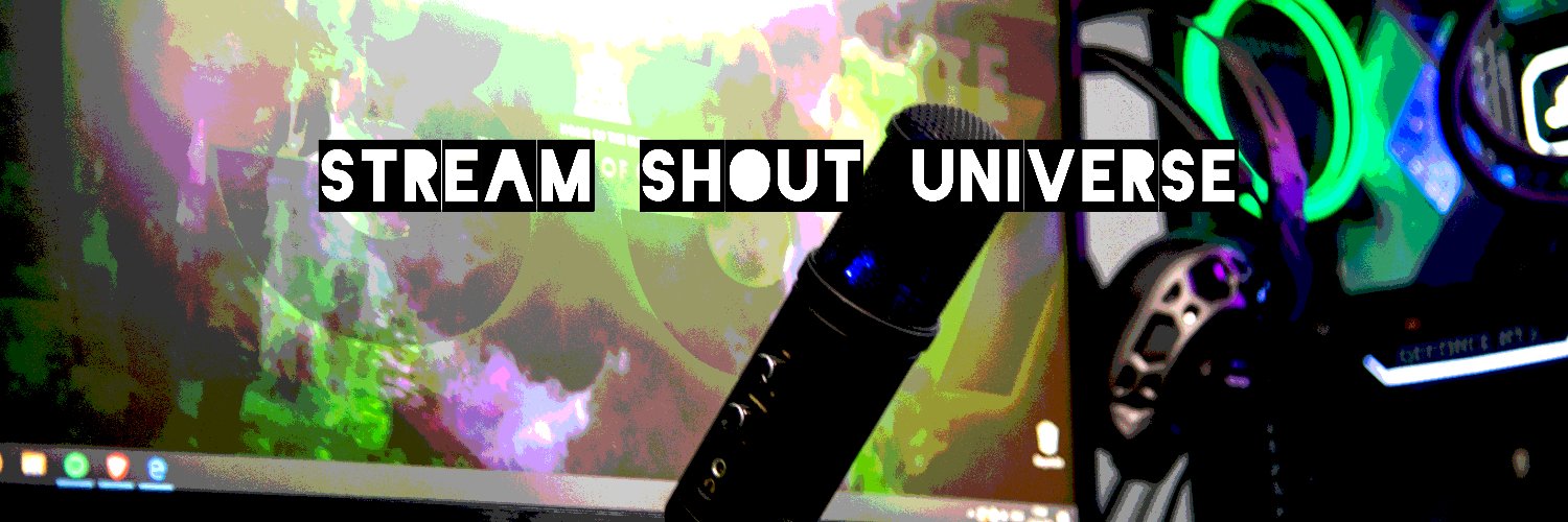Stream Shout Universe banner