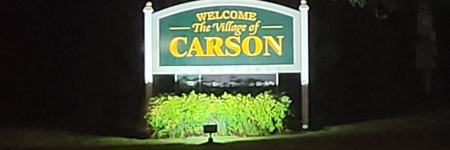 Carson banner
