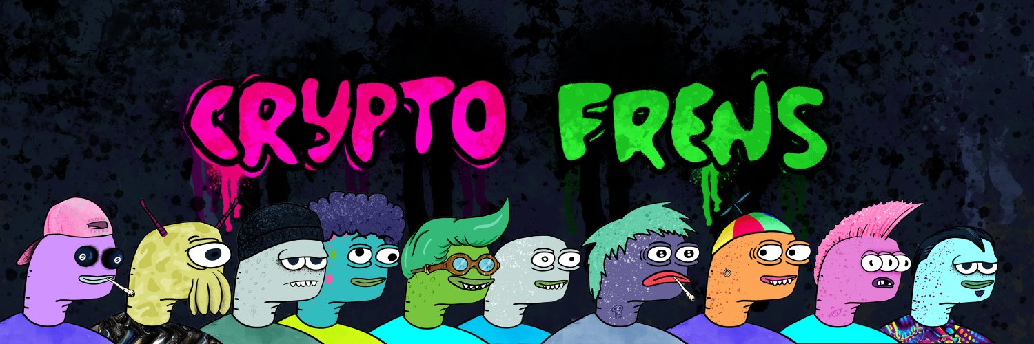 CryptoFrens *FREE Mint!* banner
