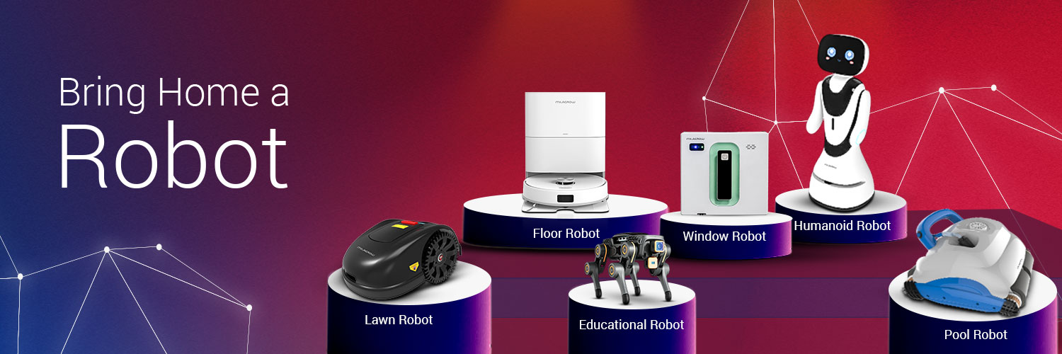 Milagrow India's Number 1 Service Robot Brand banner