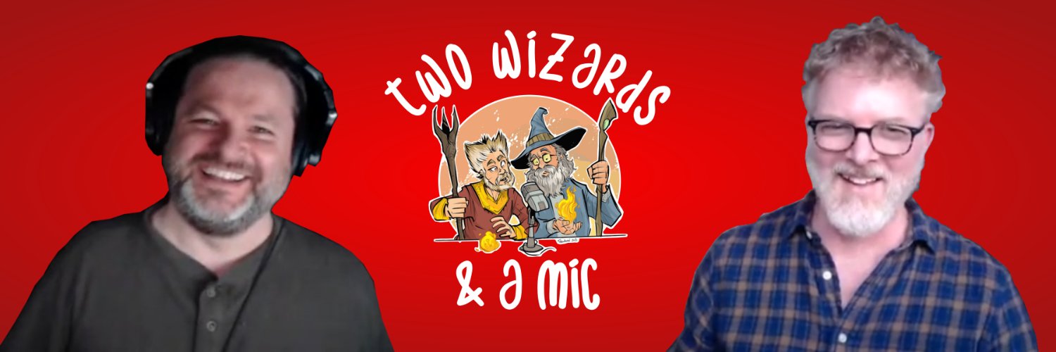 Two Wizards & A Mic banner