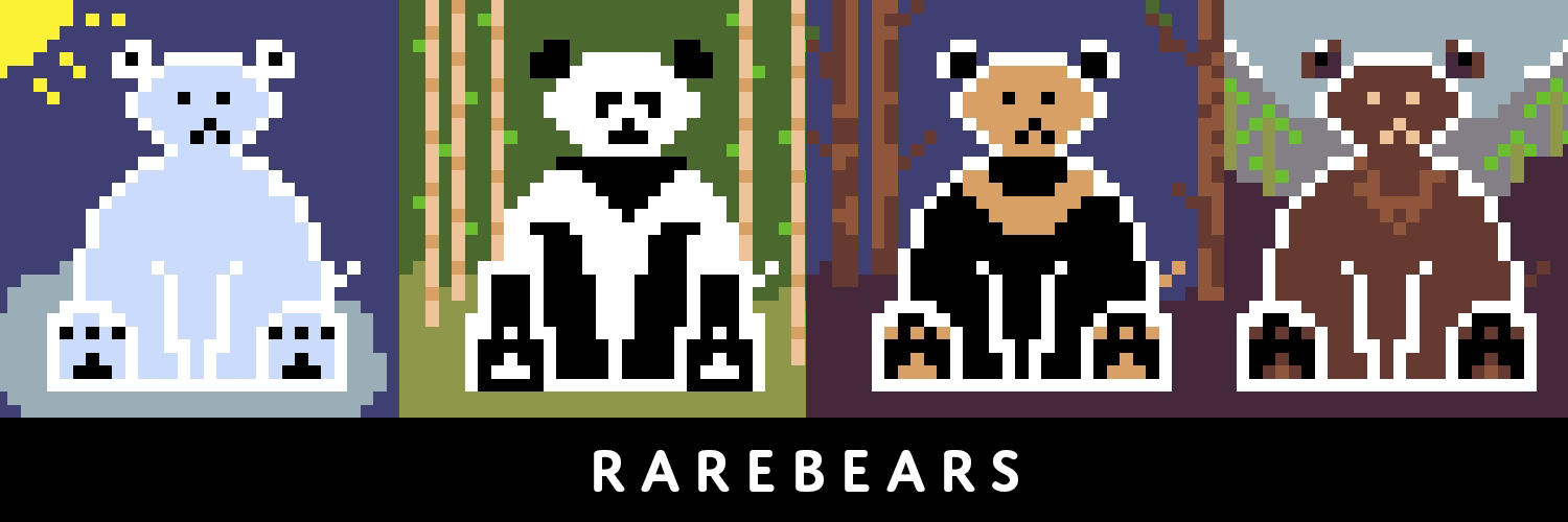 RareBears banner