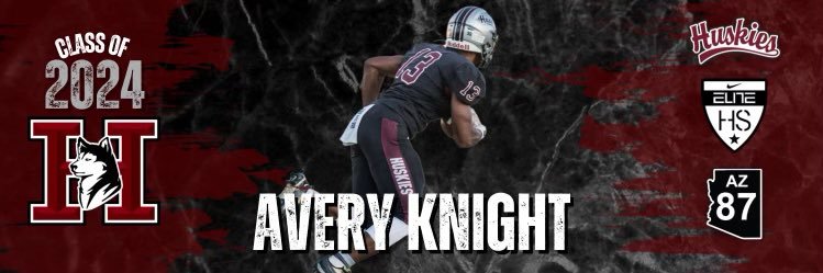 Avery “AJ” Knight's banner