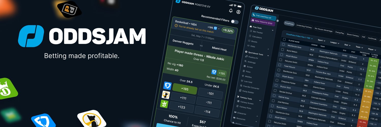 OddsJam.com's banner