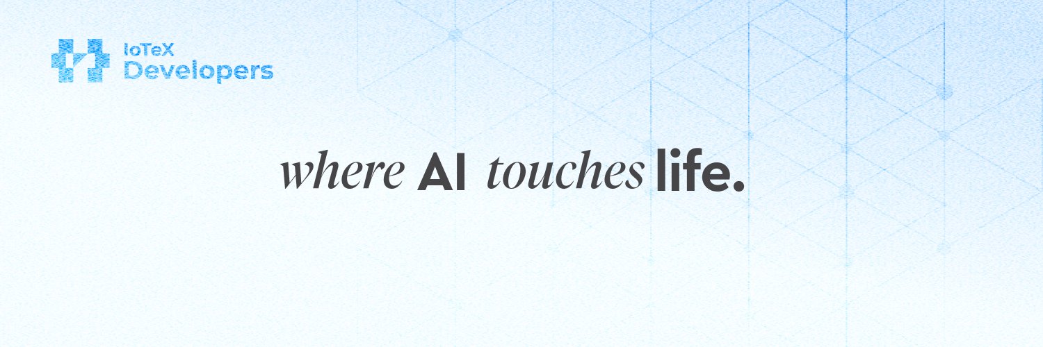 IoTeX Developers banner