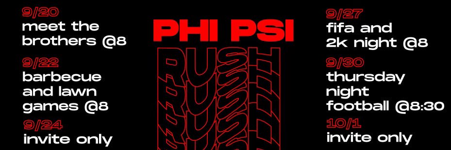 RU Phi Kappa Psi banner