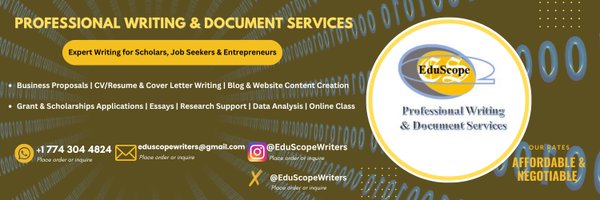 EduScopeWriters Profile Banner