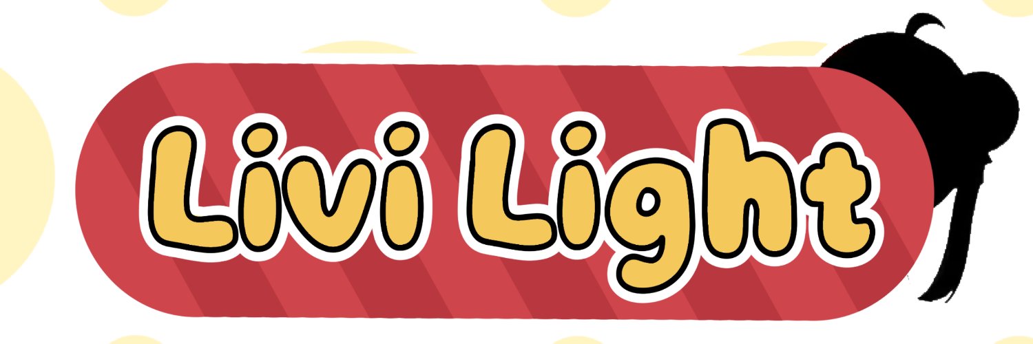 LiviLight VT 🟡 Vtuber 🟡 banner