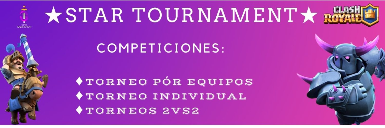 STAR TOURNAMENT 🏆 banner