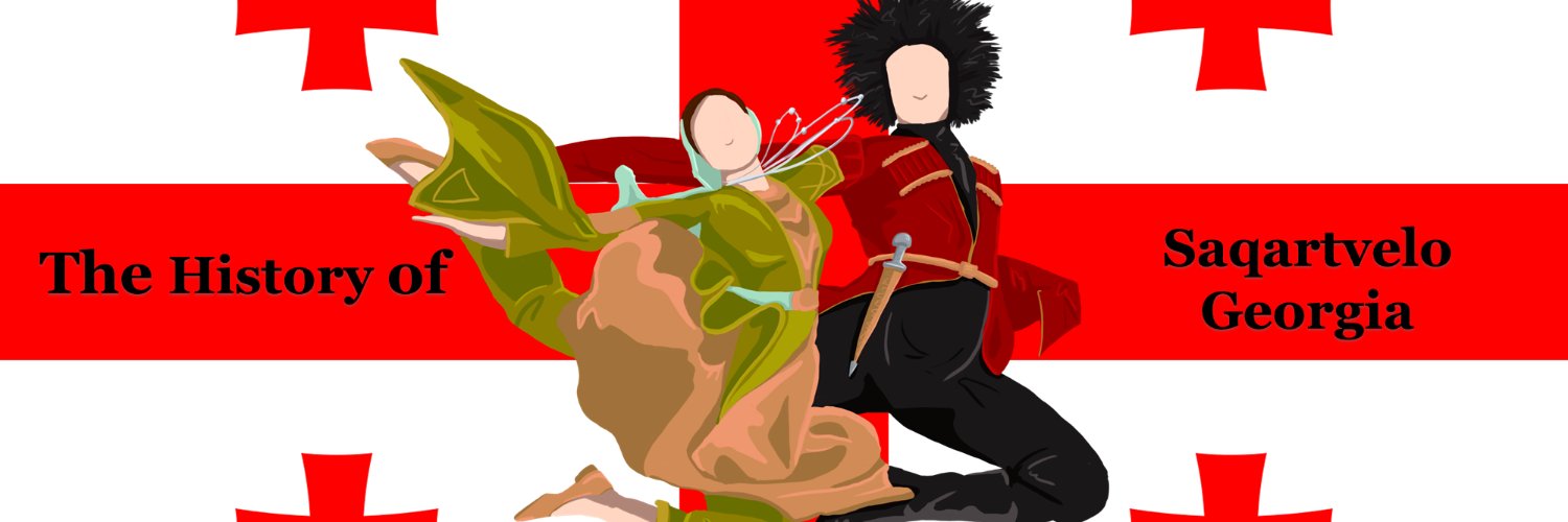 The History of Saqartvelo Georgia banner