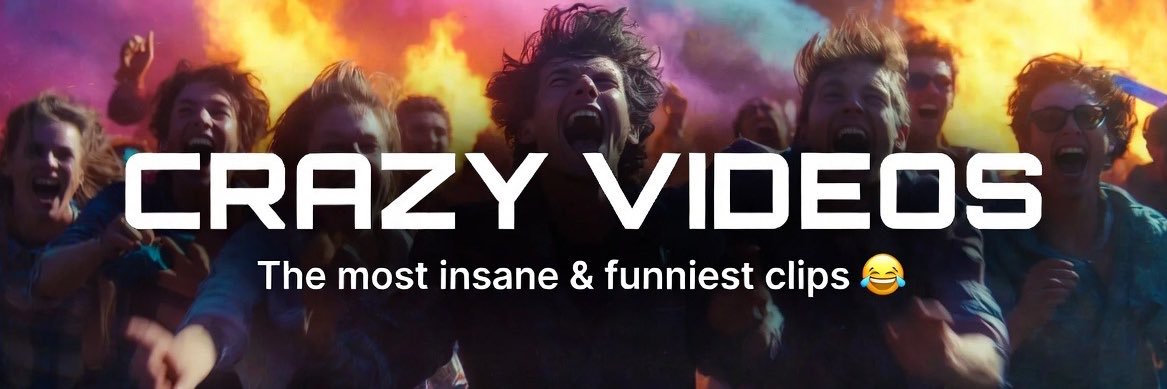 CRAZY VIDEOS banner