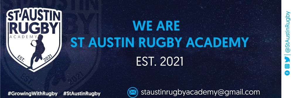 St Austin Rugby Academy banner