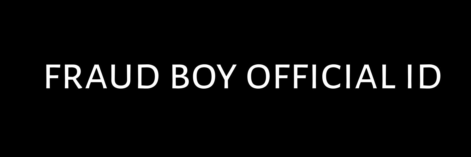 official_fraud's profile banner image