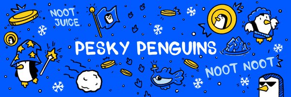 Pesky Penguins Profile Banner