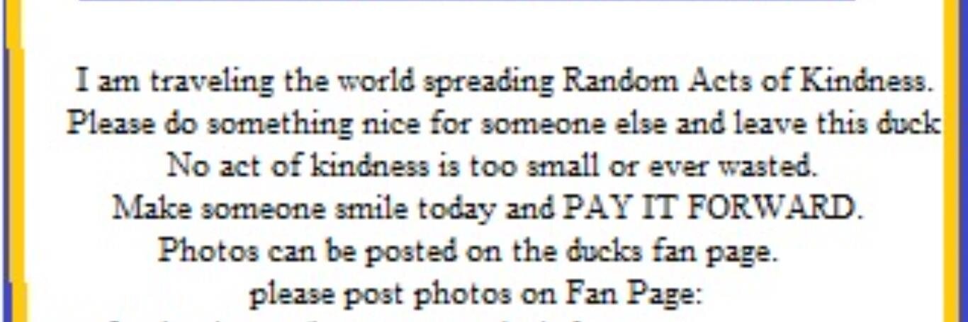 Boston Strong Ducks banner