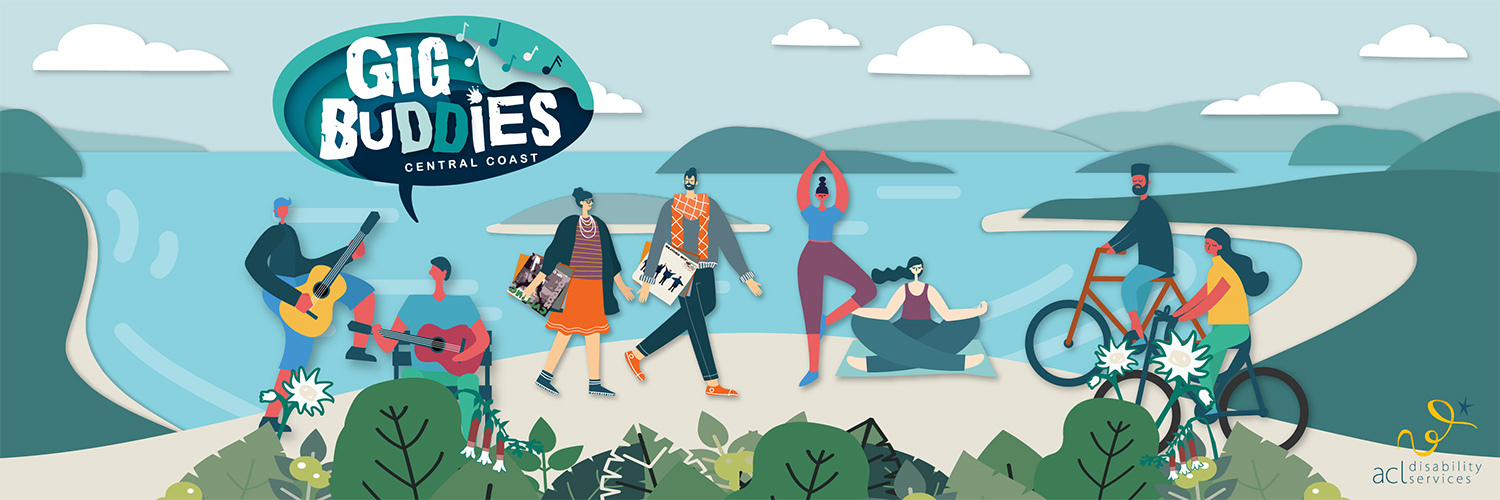 Gig Buddies Central Coast banner