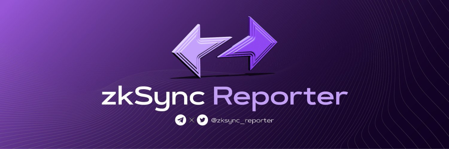 zkSync Reporter Profile Banner