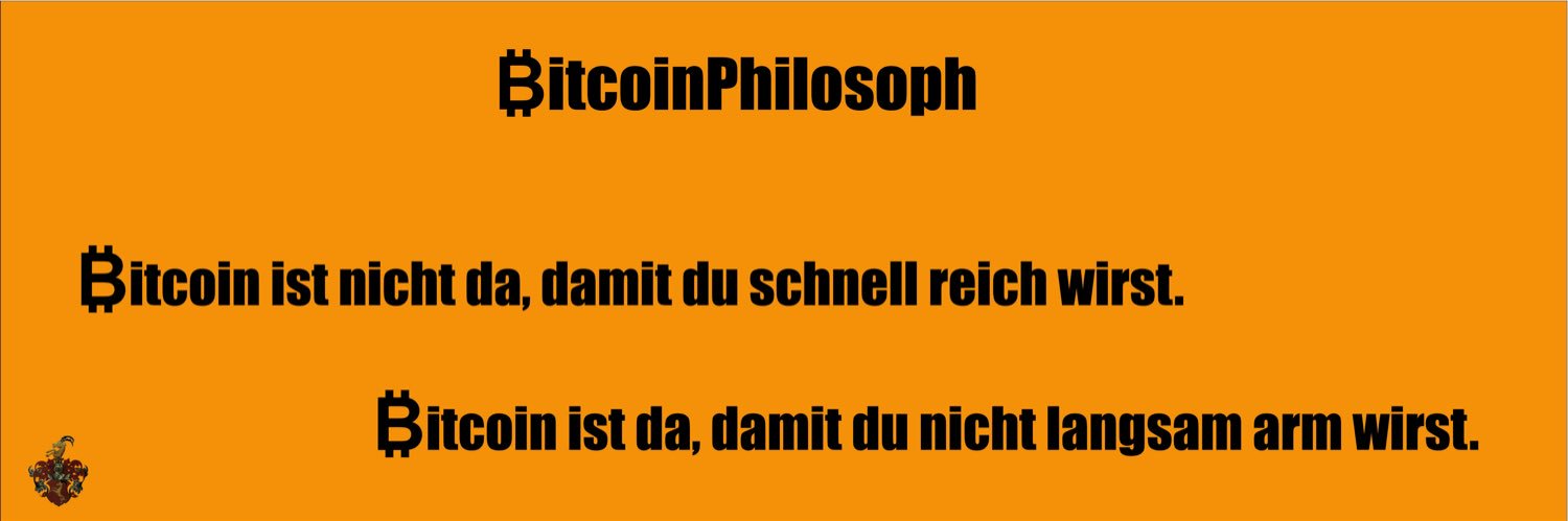 ₿itcoinPhilosoph's banner