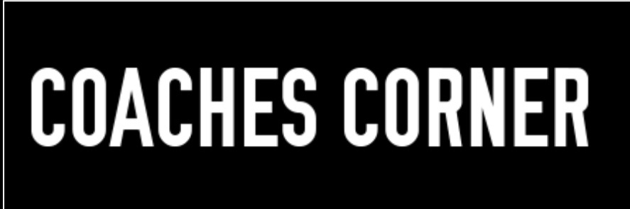 Coaches Corner's banner