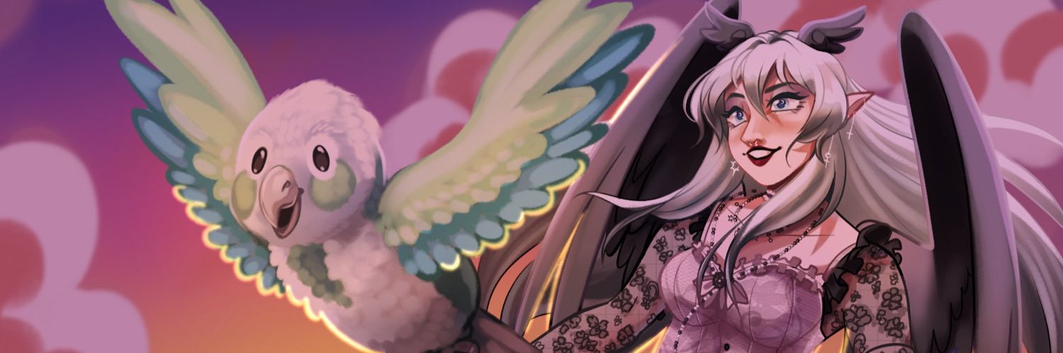 Ravevee ⛓️🪽 Vtuber 💜's banner