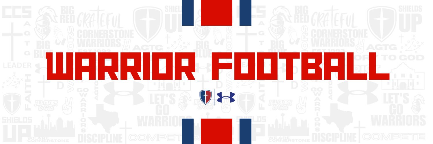 Cornerstone Warrior Football's banner