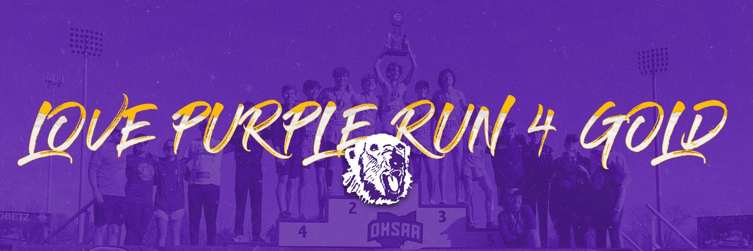 JXC Love Purple Run 4 Gold banner