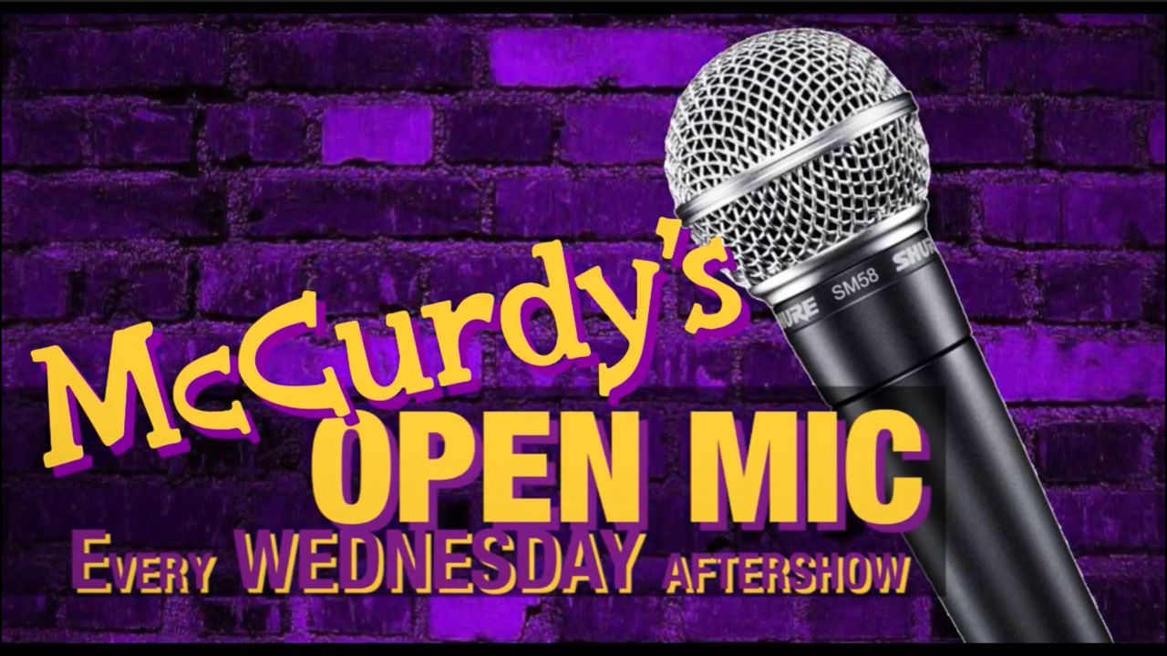 McCurdys Comedy banner