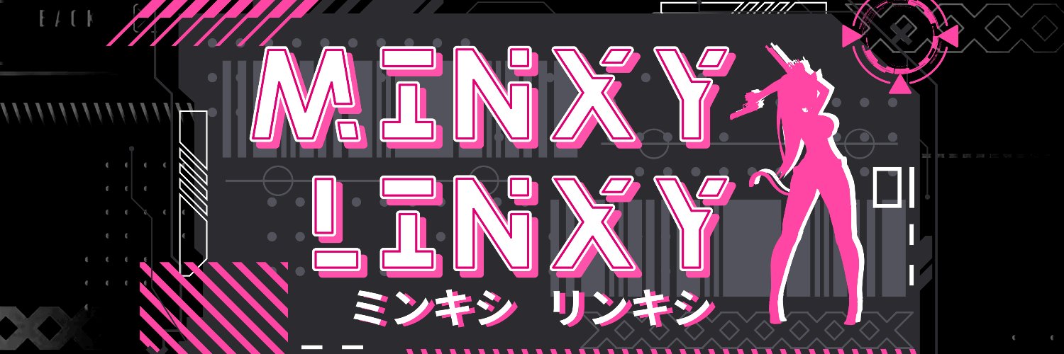 Linxy🐱 🖤 🩷 banner
