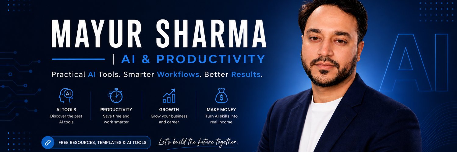 itsmayursharma's profile banner image