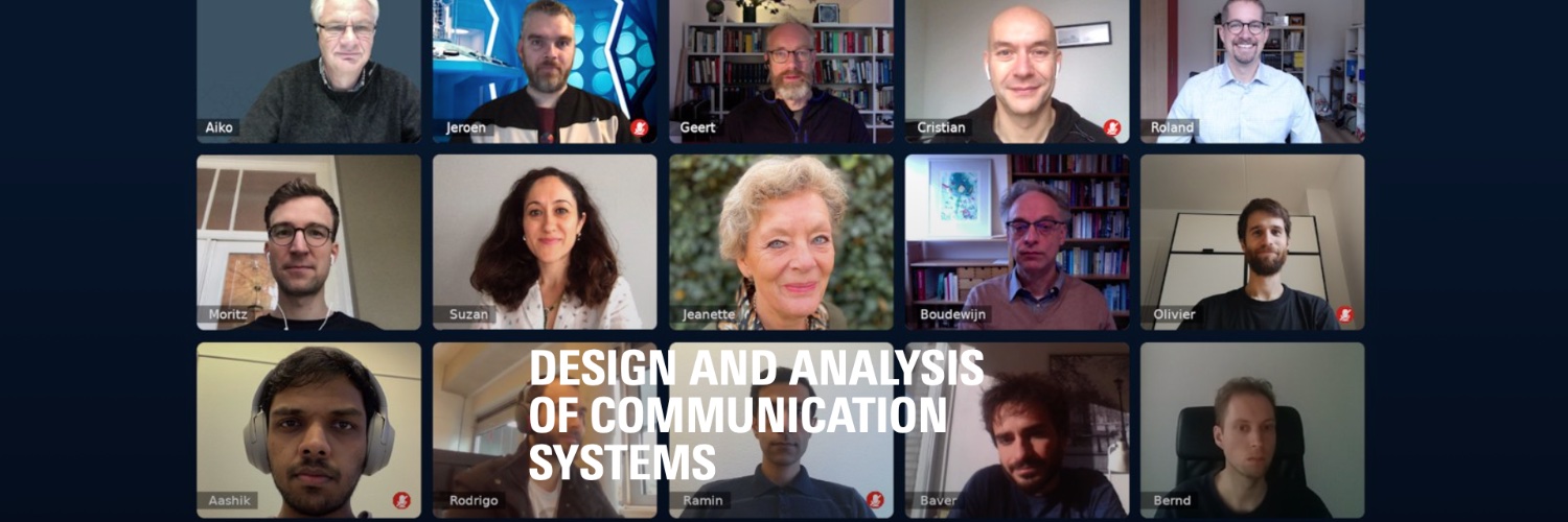 Design and Analysis of Communication Systems group banner