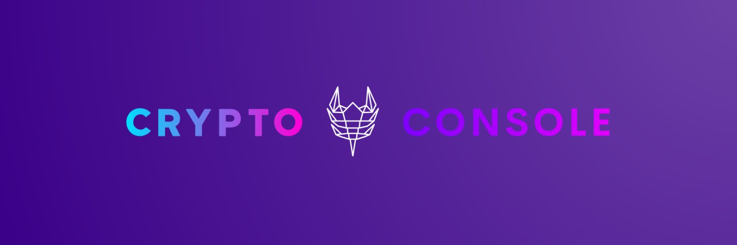 CryptoConsole banner