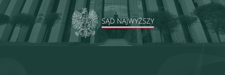 Sąd Najwyższy's banner