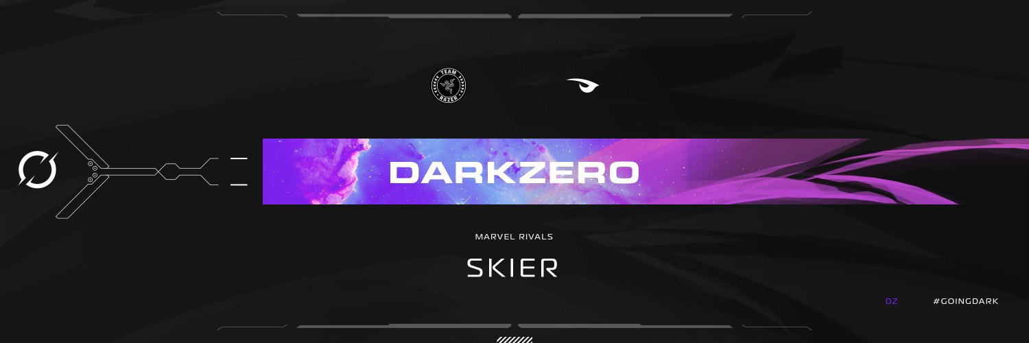 DZ Skier's banner