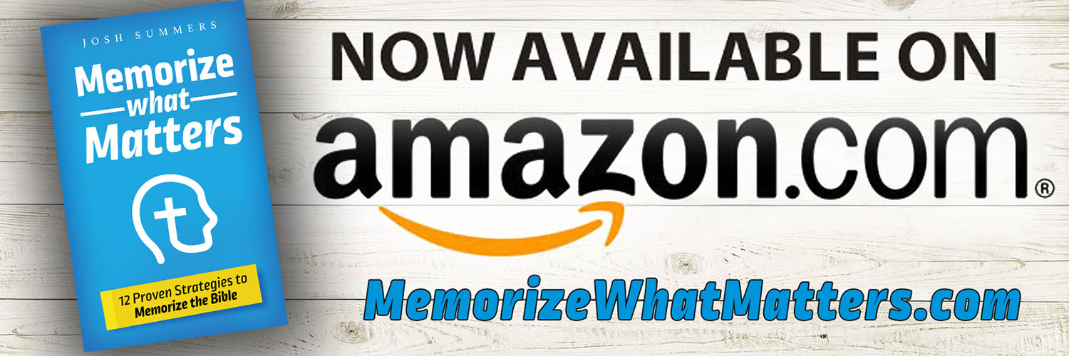 Josh | Bible Memory Goal banner