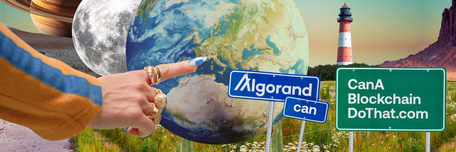 Algorand France's banner