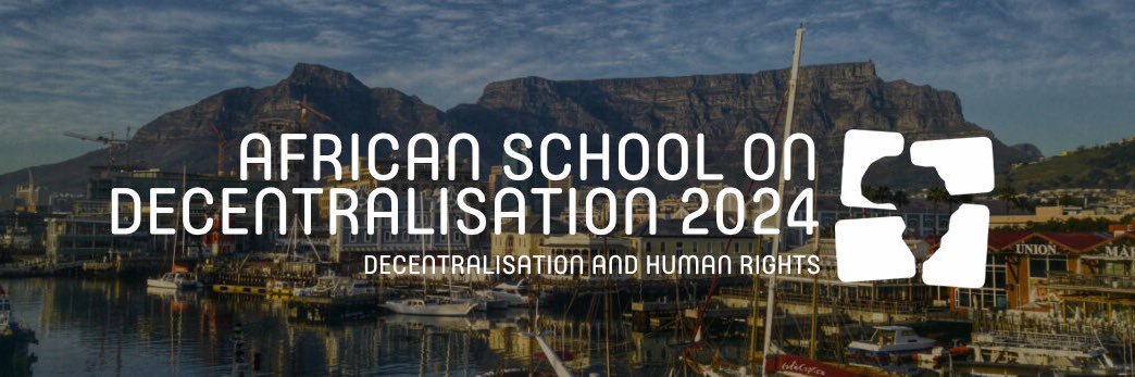 African School on Decentralisation banner