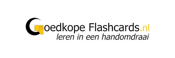 Goedkope Flashcards Profile Banner
