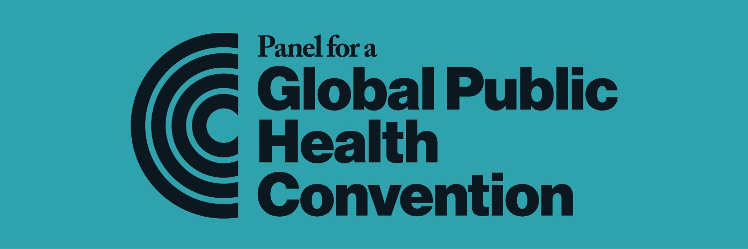 Panel for a Global Public Health Convention banner