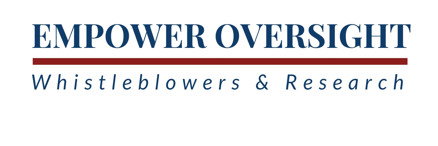 Empower Oversight's banner
