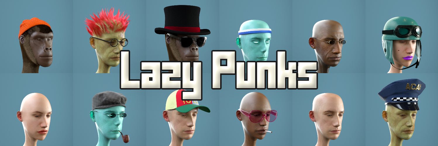 Lazy Punks banner