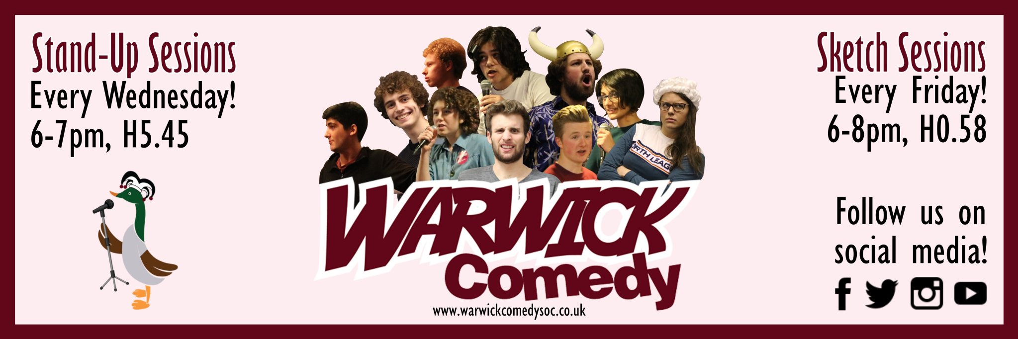 warwickcomedy's profile banner image