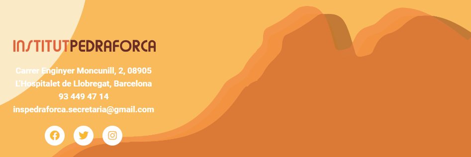 Institut Pedraforca banner