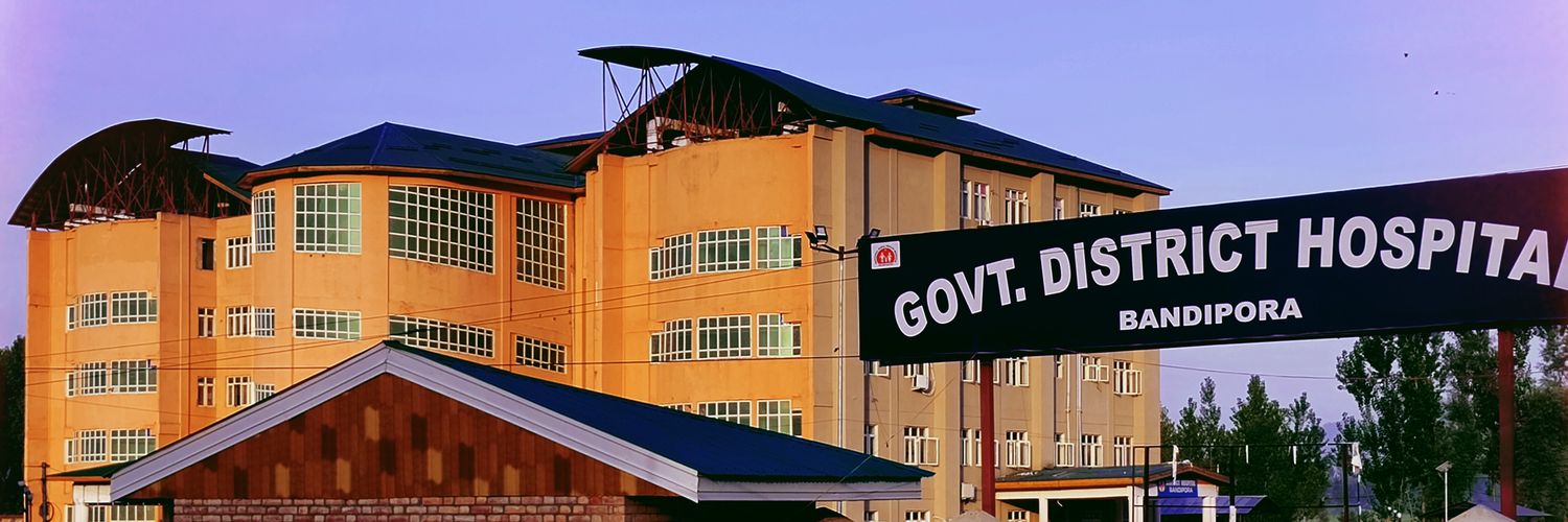 Government District Hospital Bandipora banner