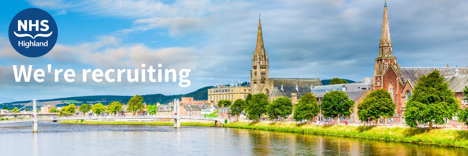 NHS Highland Recruitment banner