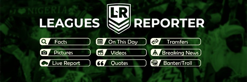 Leagues Reporter's banner