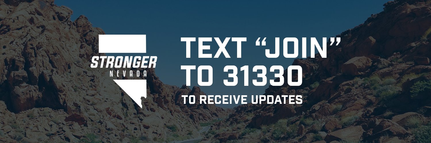 Stronger Nevada PAC's banner