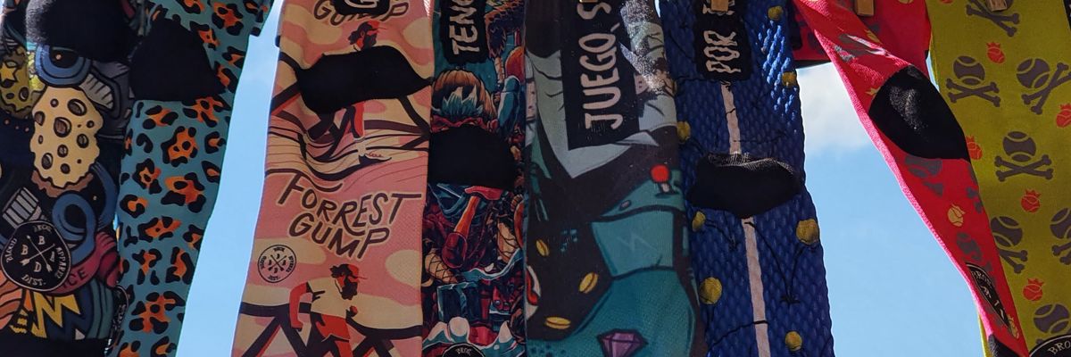 Blood Bros Socks banner